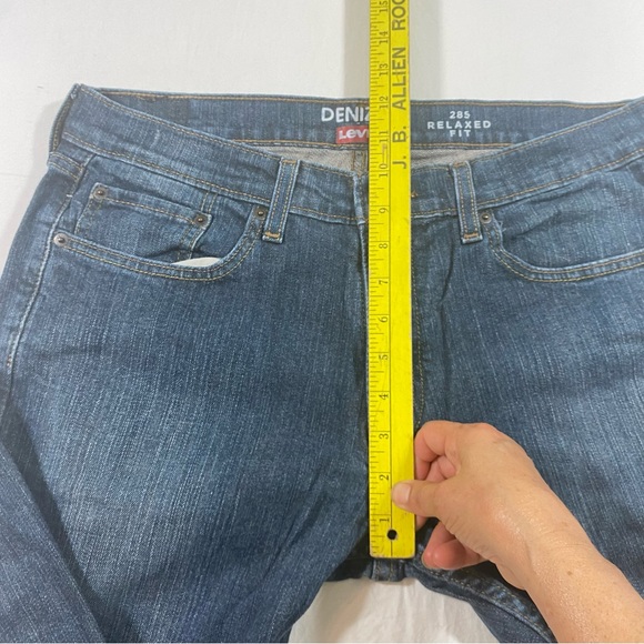 Denizen Levi’s 285 Relaxed Jeans 33x30 blue denim jeans Men’s Stretchy j… - Picture 5 of 12